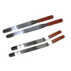 스패츌러 케잌 제빵 크림주걱 4종 주방 스패출러 제과, 14사이즈 꺽임 L자형