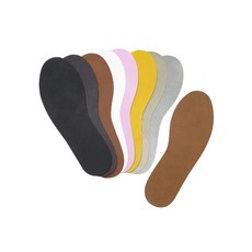 鞋鞋俱樂部 羊皮替換鞋墊1mm 真皮鞋墊替換貼 全墊 1雙 男款/女款, A01黑色,【男款】, 1個