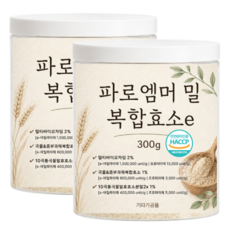 파로 곡물 효소 엠머밀 분말 가루 고대곡물 식약청인증 HACCP, 3개, 300g