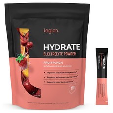 legion 水合電解質 水果潘趣 76g, 3.8g, 1