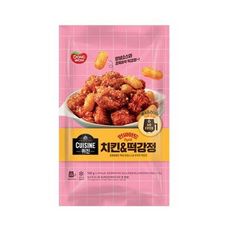 동원 퀴진 인싸이드 치킨앤떡강정, 1개, 500g