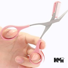 눈썹가위 눈썹정리가위 눈썹가위칼, 눈썹가위-단품, 1개, 핑크