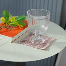 베베부아 티코스터 패브릭 컵 받침대티코스터 패브릭 컵 받침대, 1개, 딸기우유