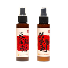 天祐德 玫瑰檀香淨化噴霧 100ml x 2入組 開運招財 淨化磁場, 2個