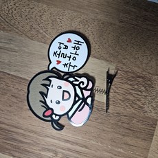 졸업머리핀 졸업식집게핀, 1개