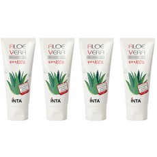 인타 100% 알로에베라리커버리겔, 120ml, 4개