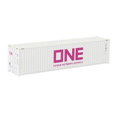 1:87 40ft 운송 컨테이너 미니어처, ONE White, 1개