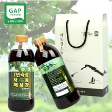 7년숙성 하동 매실청 매실원액 선물세트, 1L, 2개