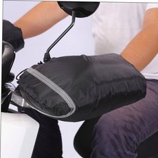 이륜차 커버 장갑 방수 방온 겨울방한 바이크손잡이커버 손잡이 59000EA 1EA, 블랙