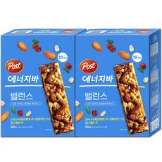 포스트 에너지바 밸런스 50g 10개입 2개