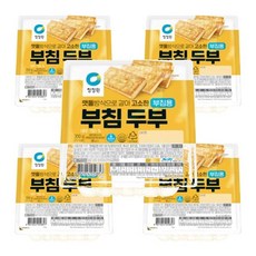 청정원 콩이가득두부(부침용) 300g 5개