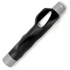 골프 그립 교정기 초보 그립 가이드 탈부착 스윙 연습기 자세교정기 트레이닝, 블랙, 1개