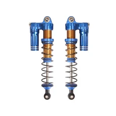 KYX 90mm/100mm/110mm 금속 이중 튜브 충격 흡수 장치 1/10 RC 제어 자동차 DIY 부품에 적용, 05 blue 110mm 2pcs