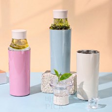 36 스테인리스 보온보냉 450ml 분리 450ML 차망 화이트 텀블러, C. 콜드브루 컵  흰색, A. 450ml, 1개