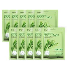 매직브라이트 풋케어 보습 발팩, 티트리 발팩, 1개, 10매