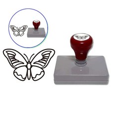 쌍문상회 지금 필요한 여행도장 선생님도장 칭찬도장 스탬프 도장 만들기대장 나비스탬프-1 31872EA, 본상품