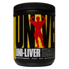 Universal Nutrition Uni-liver鈣磷錠, 1個, 250 件