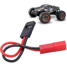 JST 플러그와 JR 커넥터 96mm38인치 암수 케이블 서보 수신기 어댑터 와이어 RC 자동차 항공기 비행기 헬리콥터용, JST 플러그와 JR 커넥터 96mm38인치 암수 케이