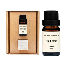 니즈 100% 천연 아로마 에센셜오일, 1개, 10ml, 오렌지