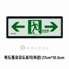 신영 SY-202 축광 복도통로유도표지 양방향/뒷면 양면스티커, 양방향, 1개