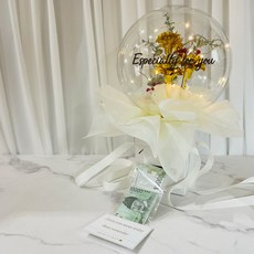 러블리팜 24K 황금 카네이션, 매직벌룬머니박스, 1개