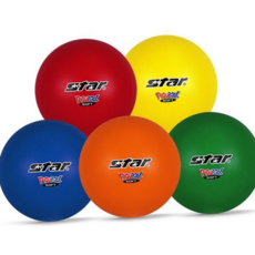 안전 피구공 소프트 2호 가벼운 소프트 피구공 어린이집 놀이용, 본상품선택, 옐로우