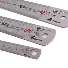 스텐 직자 150mm 길이 측정자 철자 스텐자