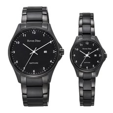 羅梵迪諾RD6096MB-458(男)/RD6096LB-458(女) 電鍍黑/黑面白字髮蠟，持久定型，易於清洗，打造百變造型, 1個