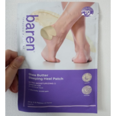 바렌 패치 시어버터 슬리핑 힐 고농축 에센스 뒷꿈치 각질 보습 풋케어, 10매