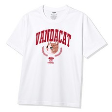 플라바 월계수 아치로고 반팔 티셔츠 남성 여성 남녀공용 면티 빅사이즈 반팔