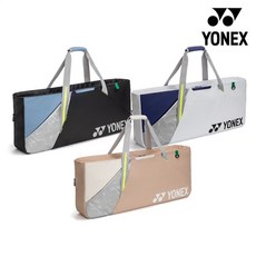 요넥스 가방 BA52531WEX 2단 토너먼트백 26 클럽시리즈 배드민턴백 테니스 오남스포츠, 블랙블루, 1개