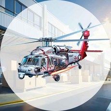 프라모델 U.S.Navy MH-60S HSC-9 트라이던츠 모형헬기 장식품 미니어쳐 장난감모형 장식 헬리콥터장난감