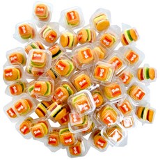 트롤리 미니 버거젤리 10g X 25개 햄버거젤리
