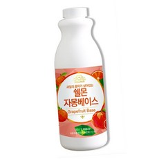 VMB 쉘몬 과일 농축액 베이스 자몽 1kg 음료 원액, 1개