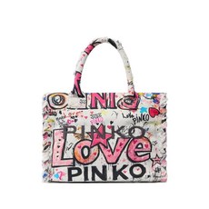 핀코 프린트 숄더 백