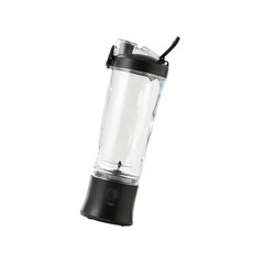 소음 감소 기능을 갖춘 주스 추출기 안전한 주스 기계 700ML, 검은색