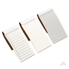 미미스토어 체크리스트 메모패드 작은수첩, 무지_1018