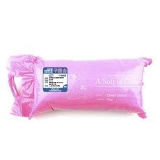 구름솜 1kg 인형 쿠션 베개 속 채우기 만들기재료 DIY, 1개