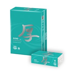 五月花 舒·敏厚棒抽取式衛生紙, 6個, 60張