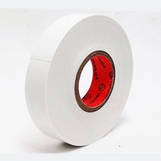 전기공사 필수 PVC 전기테이프 화이트 절연 방수 난연 전기용 테이프, 1개
