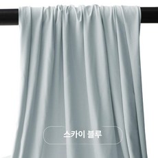 옷 수납함 이불 베이지 정리함 선반용 가정용 접이식, 스카이블루
