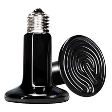 세라믹 난방 전구 온열등 보온등 양계장 램프 병아리 미니 직경 45mm 25W, 직경 75mm 75W