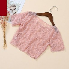 워머 가디건 발레 성인발레복 레이스크롭탑