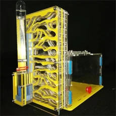 T디자인 DIY 먹이 공간이 있는 개미집 아크릴 농장 곤충 빌라 위한 펫 매니아, 01 19x16x9.5cm, 01 China Mainland, 05 yellow