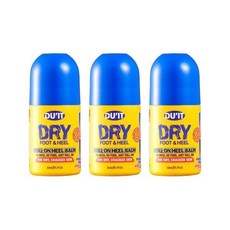 뉴질랜드 DUIT 듀잇 풋 앤 힐 밤 BALM 거친 발 50g 3팩, 1개입