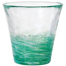 쓰가루 비드로 전통 소다유리 260ml 일본 수제 감성 텀블러 컵, 8. 옥 옥