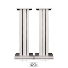 스피커 받침 오디오 선반 서 라운드 홈 랙 시어터, 기본 색상, 90cm 작은발못포함