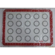 20連馬卡龍烘焙墊 玻璃纖維矽膠墊 49*36cm, 詳見包裝