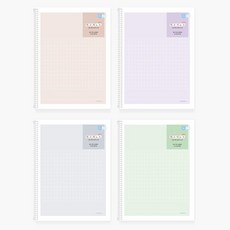 펜피아 6000 원고지노트 스프링 16절, 랜덤배송, 랜덤배송