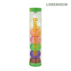 로렌하임 동아 베이비칼라 6색 B 무독성 손에안묻는 크레용 1개입 가정학습